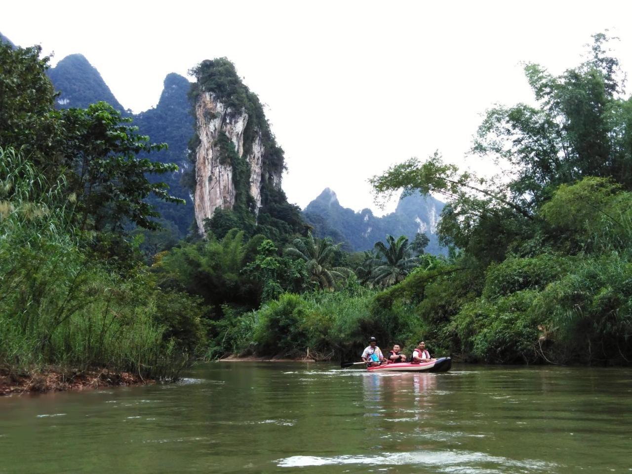 Khaosok River Camp Khao Sok National Park Exterior photo